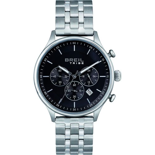 Chronograph Trendy Breil Versilbert/Stahl Kollektion Classy - mann