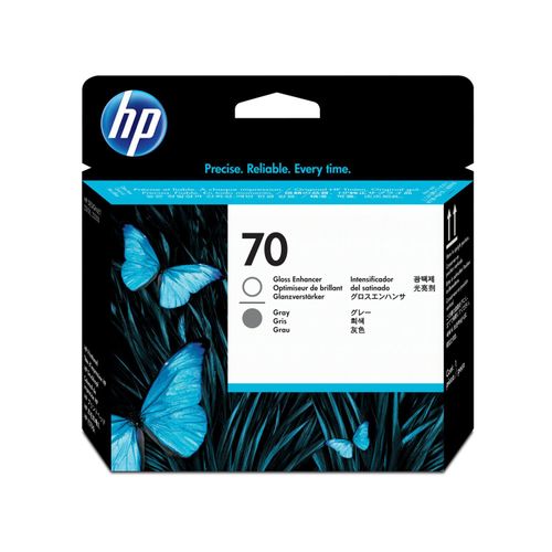 HP 70, GlossEnhancer+Grau, Druckkopf