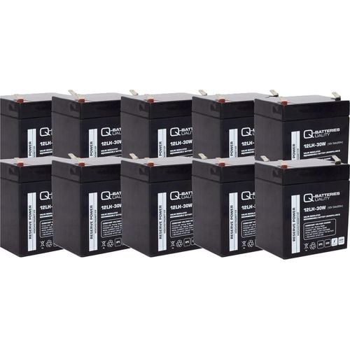 Ersatzakku für RBC117 AGM Batterie 12V 5Ah (10 Akkus)