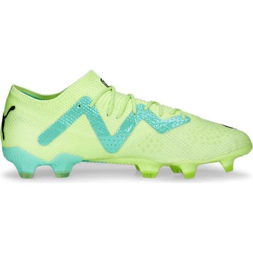 Puma FUTURE ULTIMATE LOW FG/AG Fußballschuhe Herren fast gelb pfefferminz Gr 42,5