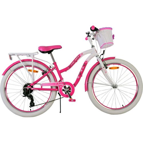 VOLARE Jugendfahrrad Lovely 24 Zoll, rosa