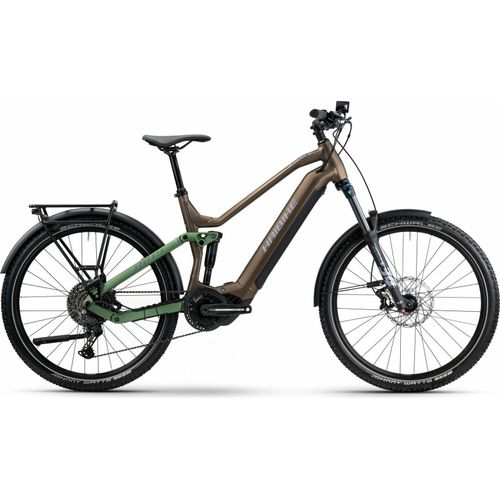 Haibike ADVENTR 8 cognac/olive matt 720 Wh Diamant E-Mountainbike in Bronze