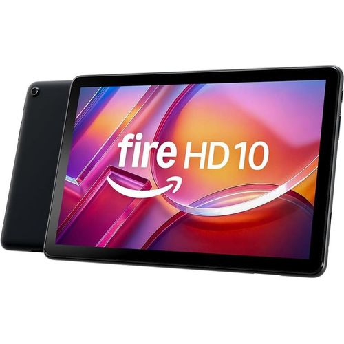 Fire HD 10-Tablet 2023 (Neueste Generation), brillantes 10,1-Zoll-Full-HD-Display, Octa-Core-Prozessor, 3 GB RAM, 32 GB, schwarz
