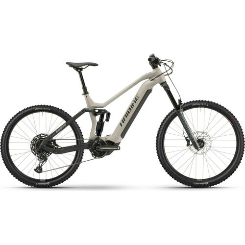 Haibike NDURO 6 urban grey/black matt 720 Wh Diamant E-Mountainbike in Grau