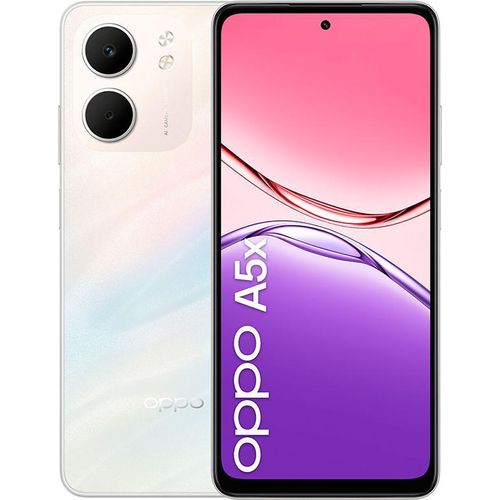 Oppo A5x Smartphone Weiß 6,67-Zoll Snapdragon 6s Gen1 4GB RAM 128GB 6000mAh