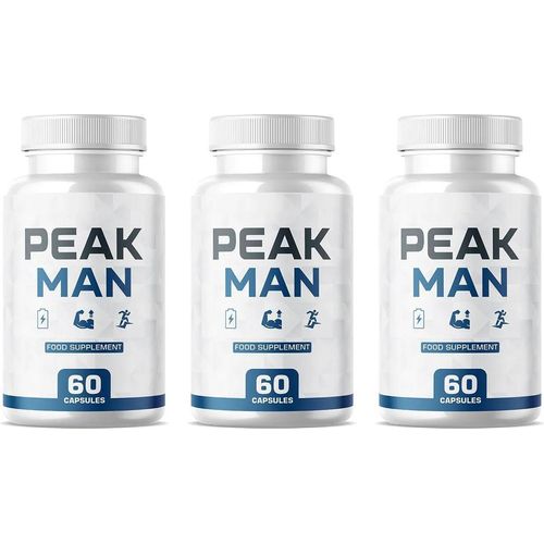 3x Peak Man 60 Kapseln