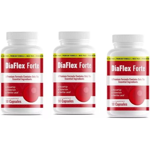 3x Diaflex Forte 90 Kapseln