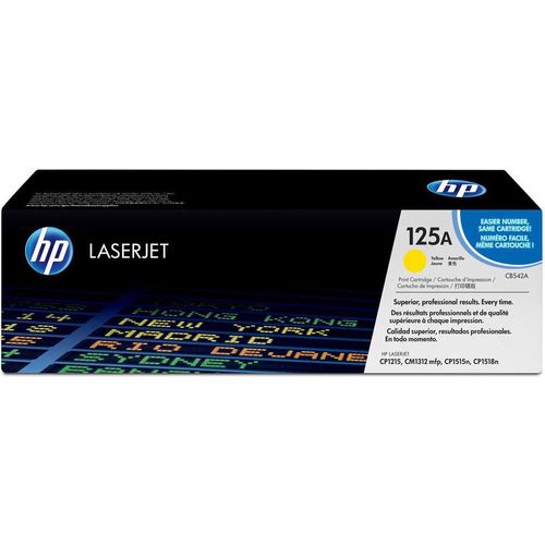 Toner HP .125A - CB542A (lutý)