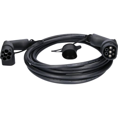 KS TOOLS efuturo Ladekabel gerade Typ 2 auf 2 Stecker 1 Phase bis zu 7.4 kW 32 A 230