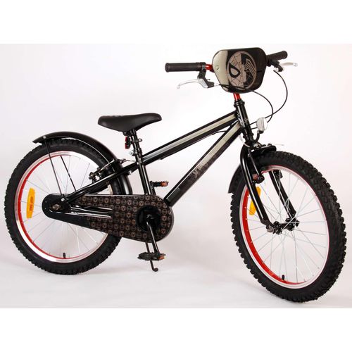 Spider-Man - Kinderfahrrad - Jungen - 20 Zoll - Mattschwarz - 2 Handbremsen