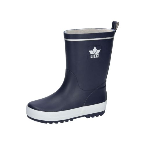 Gummistiefel LICO "Stiefel Samira", Kinder, Gr. 27, blau, Gummi, Schuhe Gummistiefel