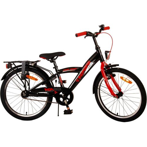 Volare Thombike Kinderfahrrad 20 Zoll Schwarz Rot