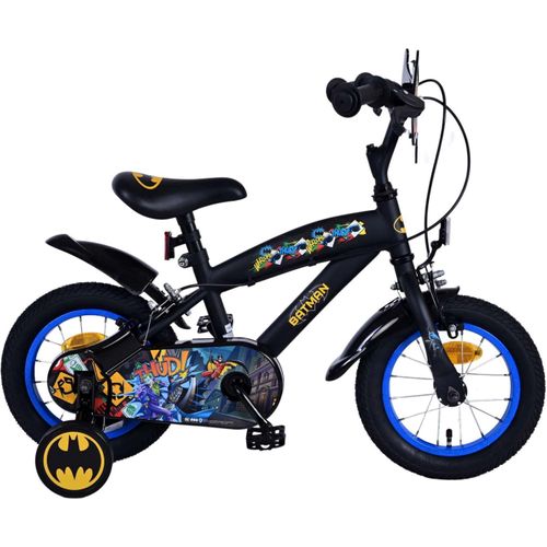 VOLARE Kinderfahrrad Batman 12 Zoll, ohne Rücktrittbremse
