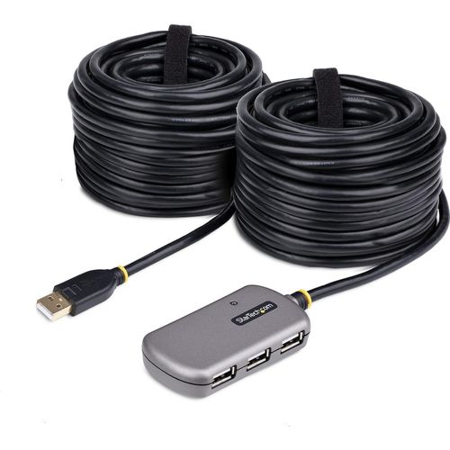 StarTech.com USB 2.0 Verlängerungskabel 24m 4 Ports USB-A Active Powered Repeater