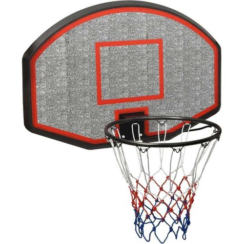 Basketballkorb Schwarz 90x60x2 cm Polyethylen