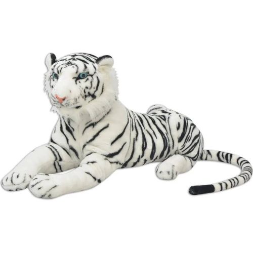 Tiger Plüschtier Weiß XXL
