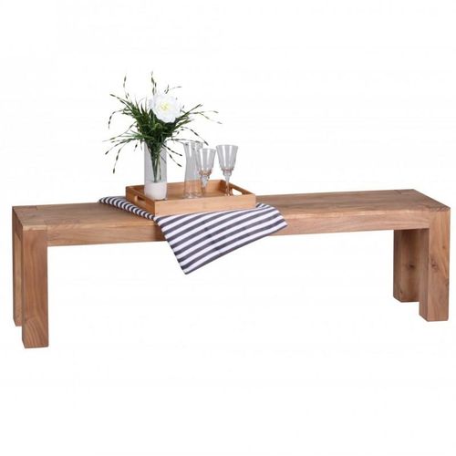 Esszimmer Sitzbank Bank 160 x 35 cm Akazie Holz