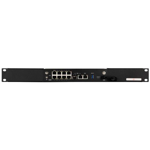 Rackmount.IT RM-CP-T6 - Netzwerk-Einrichtung - Rack montierbar - RAL 9005 - 1U - 48.3 cm (19