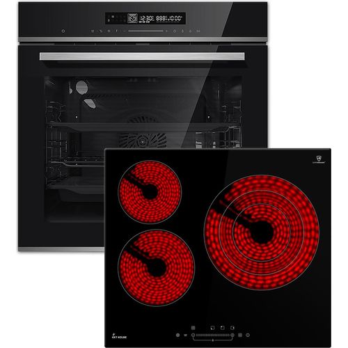 Backofen und Kochfeld SET8017KF593SP