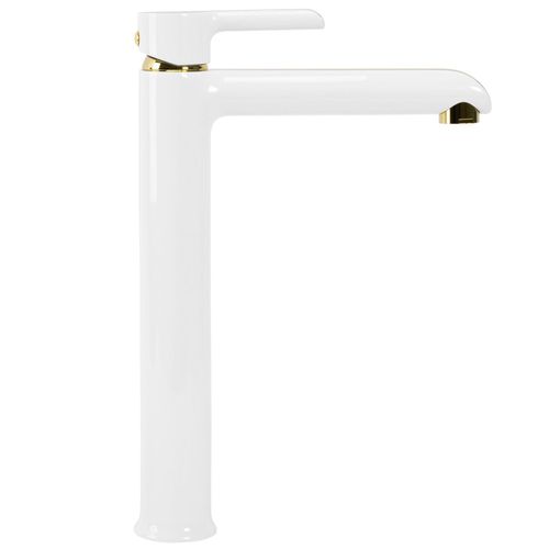 Rea Waschbeckenarmatur Melia High White/Gold