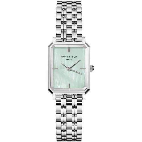 Rosefield OGGSS-O72 - Octagon XS - Grün MOP Stahl Silber - Uhr