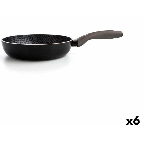 Pfanne Quid Honey Schwarz Metall Ø 24 cm (6 Stück)