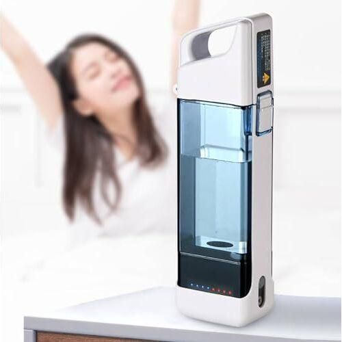 Wasserstoff-Wasserflasche 300 Ml, Tragbarer Wasserstoff-Wassergenerator, Wiederaufladbarer Wasserstoff-Wasserbereiter,