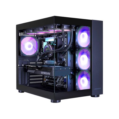 COUGAR Gaming-PC FV150 BK 7541 Ryzen 9 9950X3D Wasserkühlung 64GB DDR5 RAM 2TB SSD RTX 5080 Windows 11