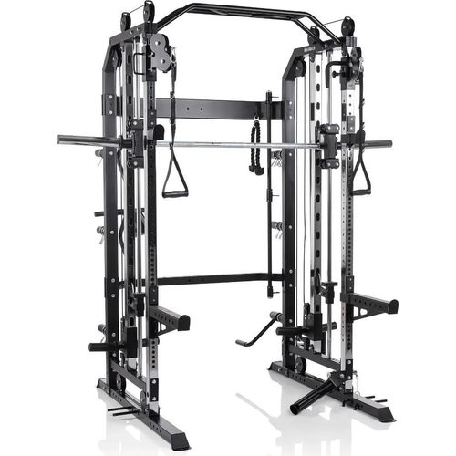 HAMMER Kraftstation Autark Smith Machine Multi, Multipresse, inkl. Landmine, Langhantelablagen