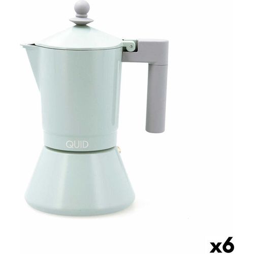 Italienische Kaffeemaschine Quid Ozon grün Metall 6 Tassen (6 Stück)