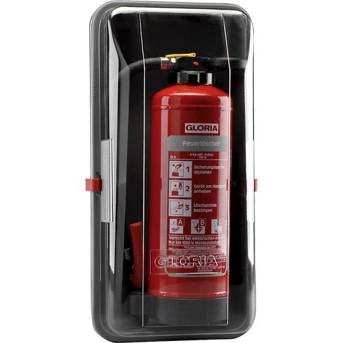GLORIA Feuerlöscher-Kunststoffschutzhaube, HxBxT 670 x 365 x 220 mm, für 6-kg-Feuerlöscher, glasklar