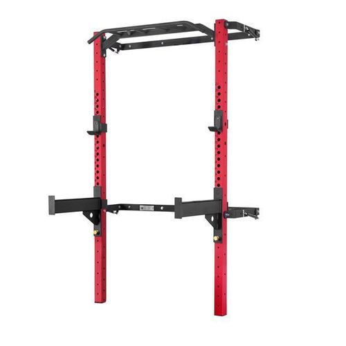Kraftstation Wall Power Rack Station Klimm Latzug Station Dip Power Cage Multifunktionale Trainingsturm Wandmontage