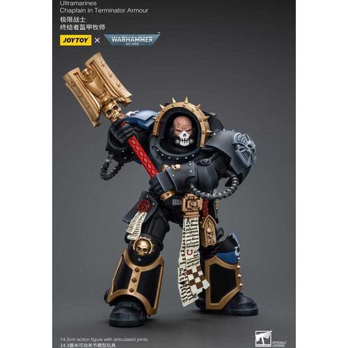 Warhammer 40.000 - Ultramarines Chaplain in Terminator Armour - Actionfigur