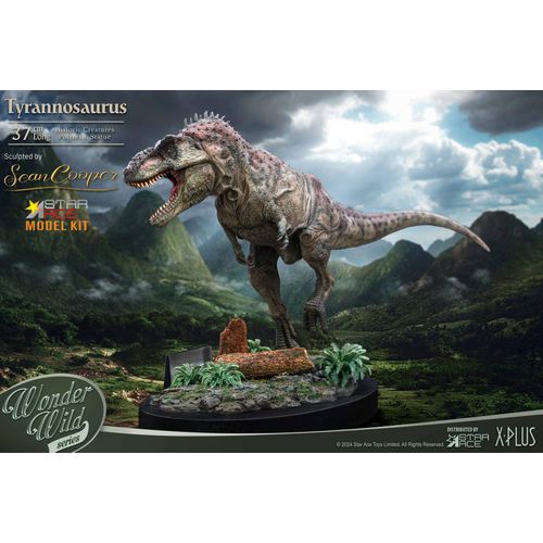 Star Ace Toys Wunder Der Wildnis Harz Modellbausatz T-rex Statue 37 Cm One Size