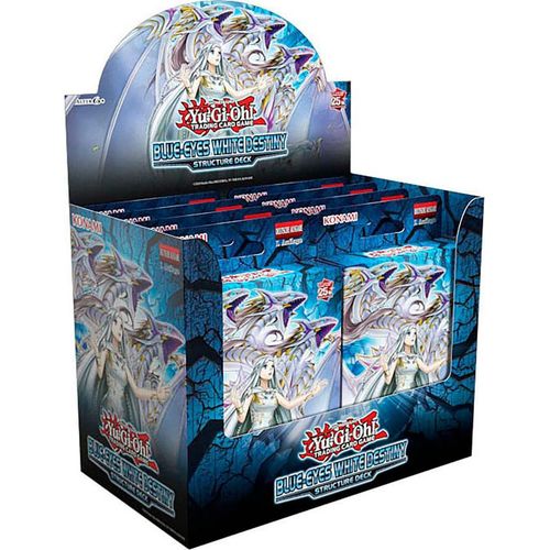 Konami Yu-gi-oh! Tcg Blue-eyes White Destiny Structure Deck Displaygerman Sammelkarten One Size
