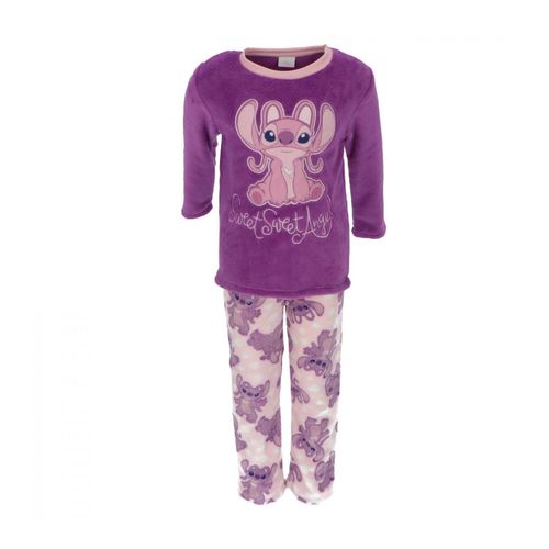 Lilo & Stitch Kinder-Schlafanzug – Flauschiger Korallen-Fleece