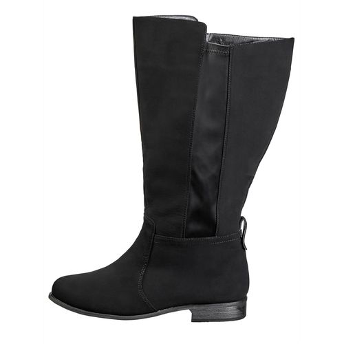 Weitschaftstiefel SHEEGO, Damen, Gr. 40, schwarz, Polyester, Schuhe
