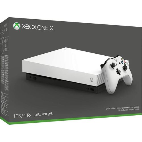 Xbox One X 1000GB - Weiß - Limited Edition Special Edition + No