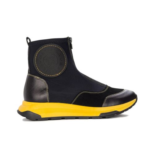 Damen Lederstiefel mit Reißverschluss Maciejka 06297-01 Schwarz 38