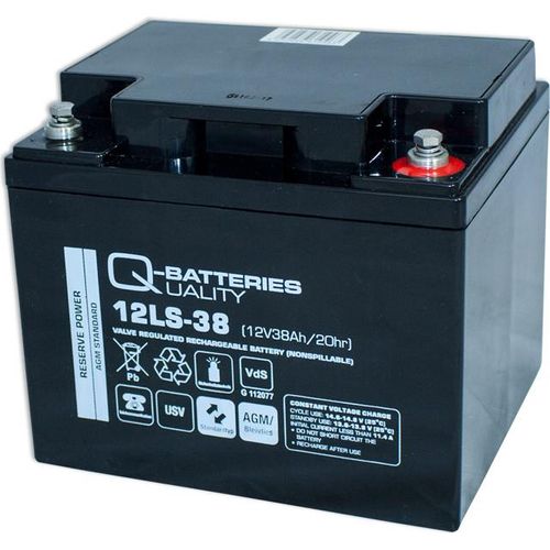Ersatzakku für Panasonic LC-P1238APG 12V 38Ah AGM Batterie VdS