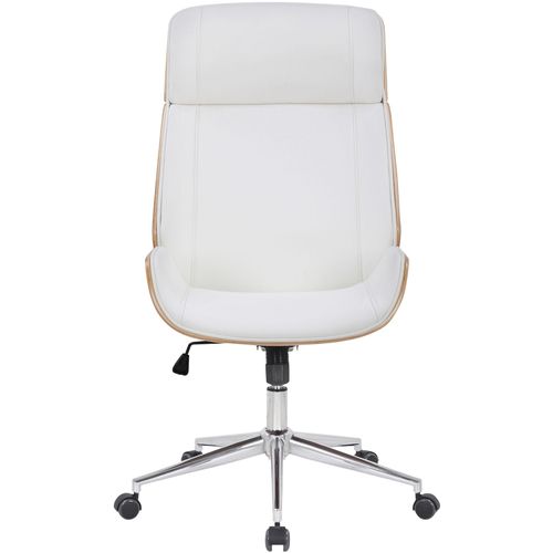 Bürostuhl HLO-CP84 Kunstleder natura/weiß