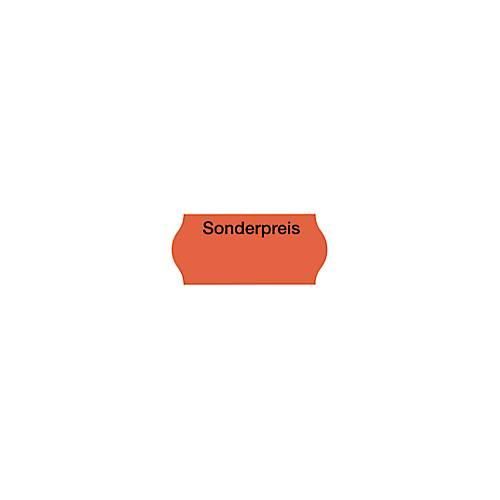 Etiketten für versch. Auszeichner, rot, m. Sonderpreis,10 Rollen