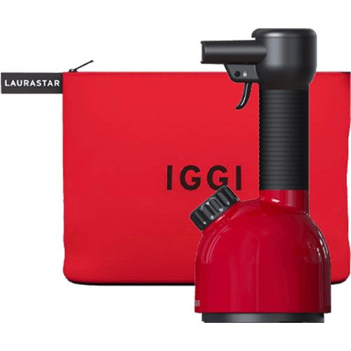Laurastar IGGI Travel Edition, Tragbarer Hand-Dampfglätter, Entfernt Falten Schnell, Kompakt & Leistungsstark, Ideal für Kleidung, Inkl. Reiseetui
