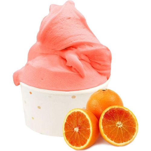 Gino Gelati Blutorange Streicheis Pulver - Cremiges Eis selbst machen - Mit & ohne Eismaschine (10 Kg)