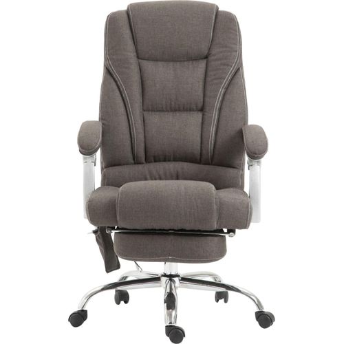 Bürostuhl HLO-CP67 Stoff mit Massagefunktion dunkelgrau