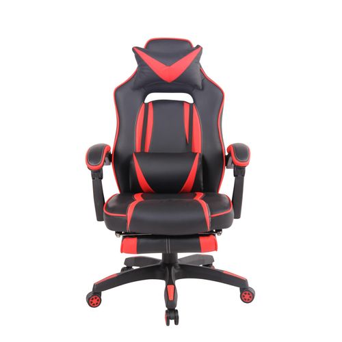 Bürostuhl HLO-CP47 schwarz/rot