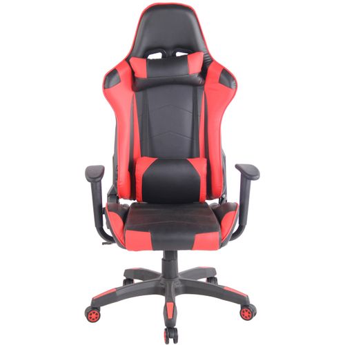 Bürostuhl HLO-CP64 V2 schwarz/rot