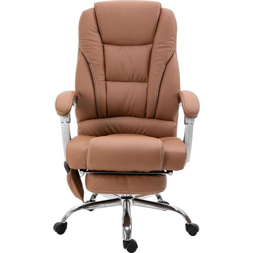 Bürostuhl HLO-CP67 mit Massagefunktion hellbraun