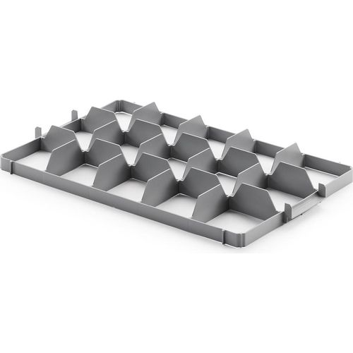 SparSet 10x Gefacheinteilung für Gläser 3x5 | Oberteil | HxBxT 7x59x36cm