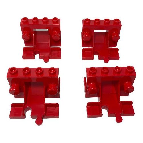 LEGO® DUPLO® Prellbock Eisenbahn Rot NEU! Menge 100x
